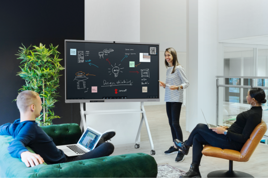 Boost Engagement in Meetings and Classrooms: The Power of Interactive Displays