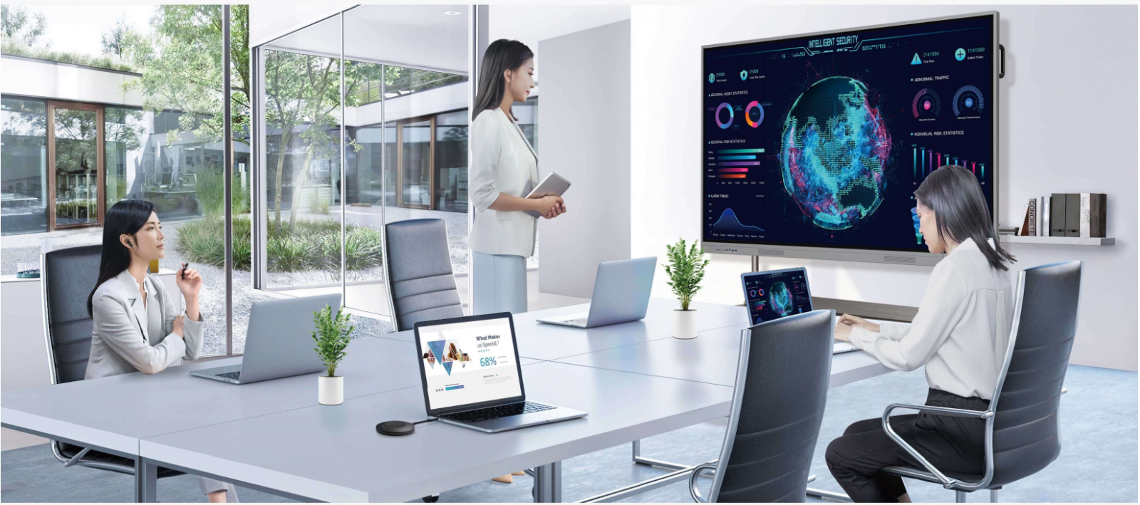 Interactive Panel Processor M Series Interactive Flat Panel: Where Brilliant Collaboration Comes to ...